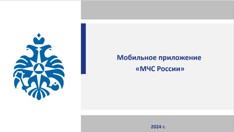 Возможности мобильного приложения "МЧС России" для доведения населению области экстренной информации.