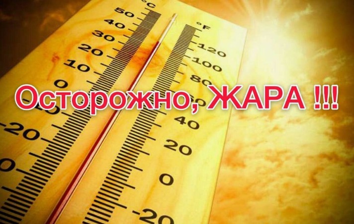РСЧС: Внимание! Опасное метеорологическое явление сильная жара ожидается на территории Белгородской области днём 2-4 июля.